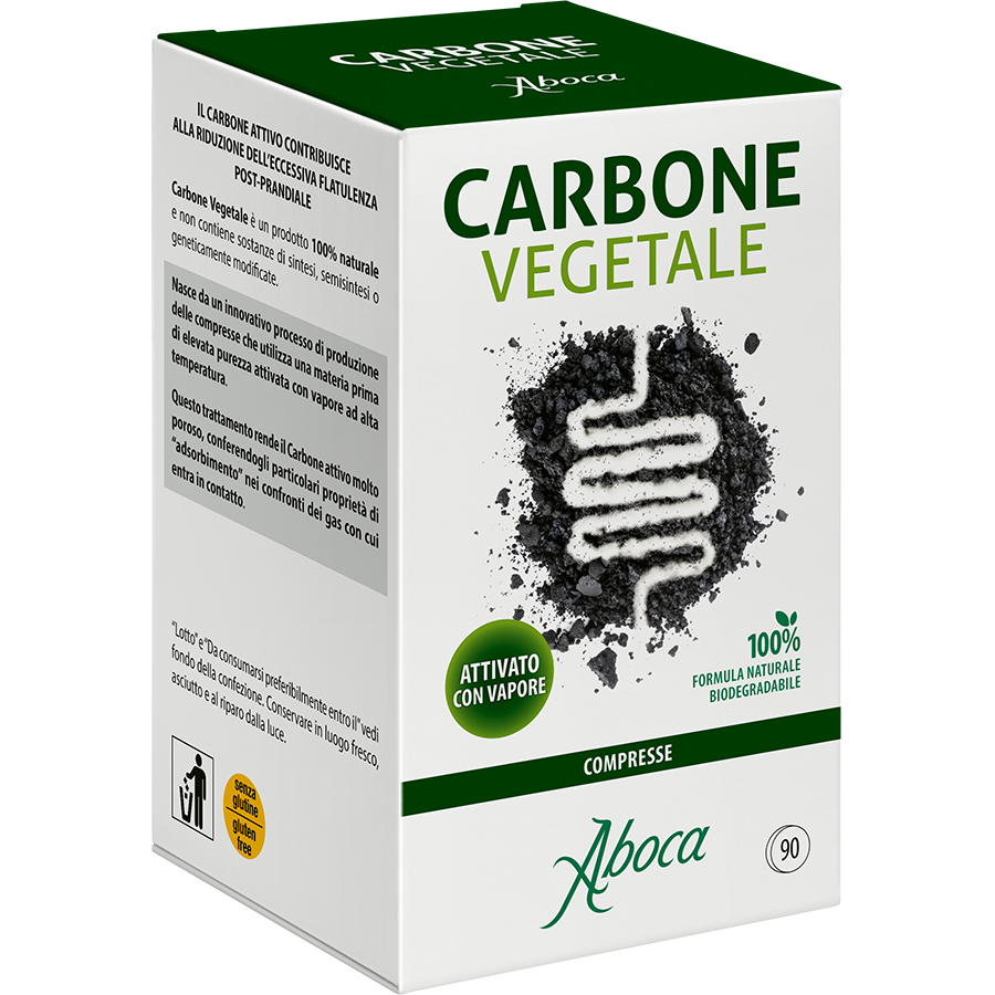 Carbone Vegetale 90 Compresse - Aboca
