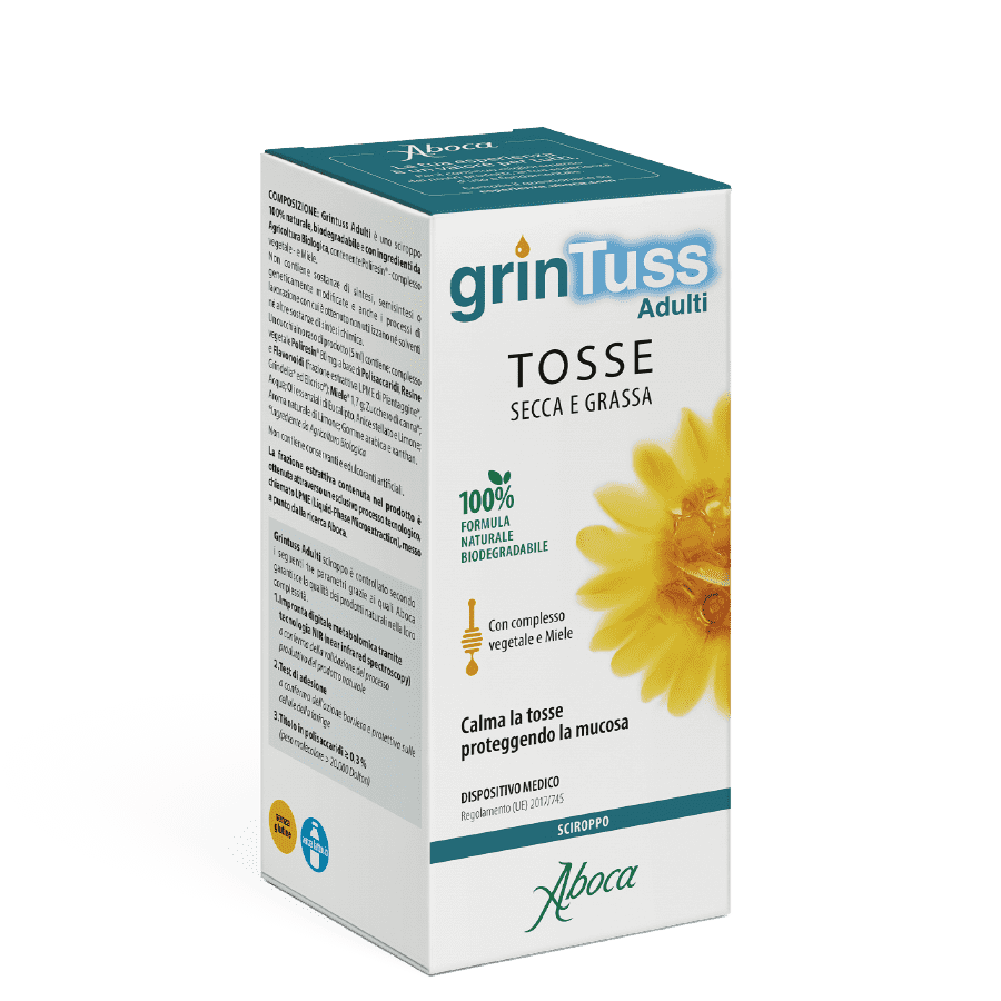 Aboca® GrinTuss Sirop Adultes 210 g - Redcare Apotheke