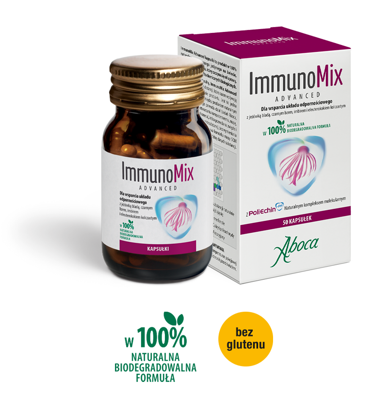 ImmunoMix Advanced kapsułki wspomaga układ odpornościowy
