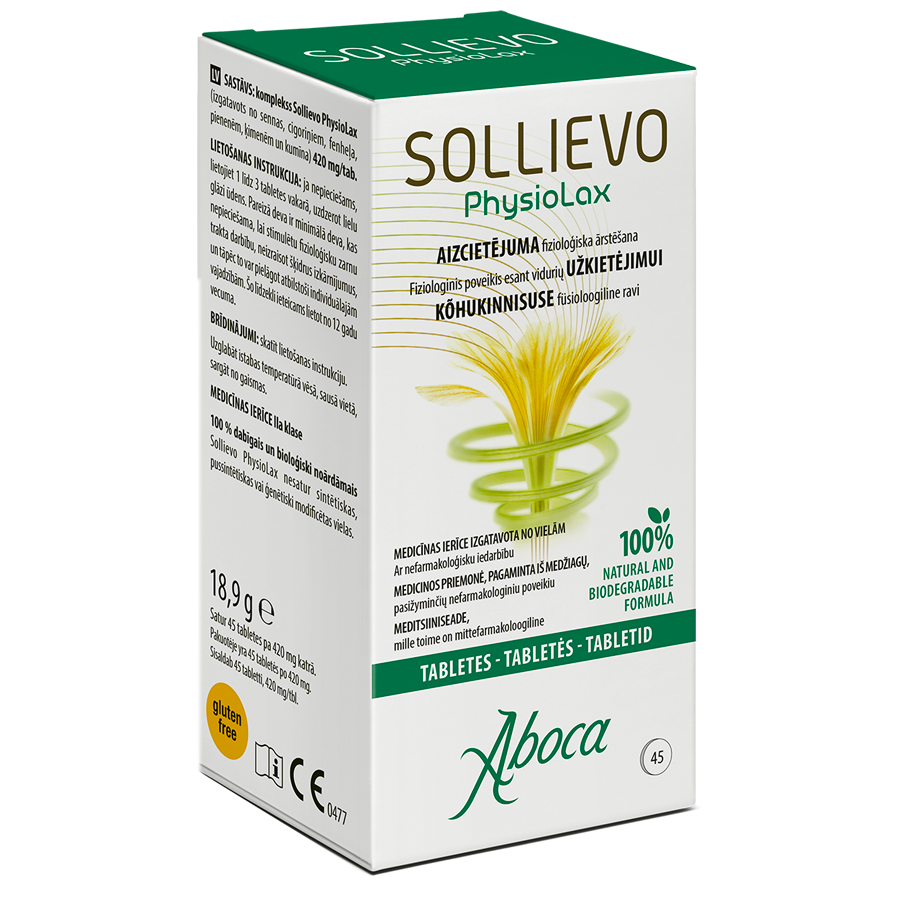 Sollievo PhysioLax 45 tabletės