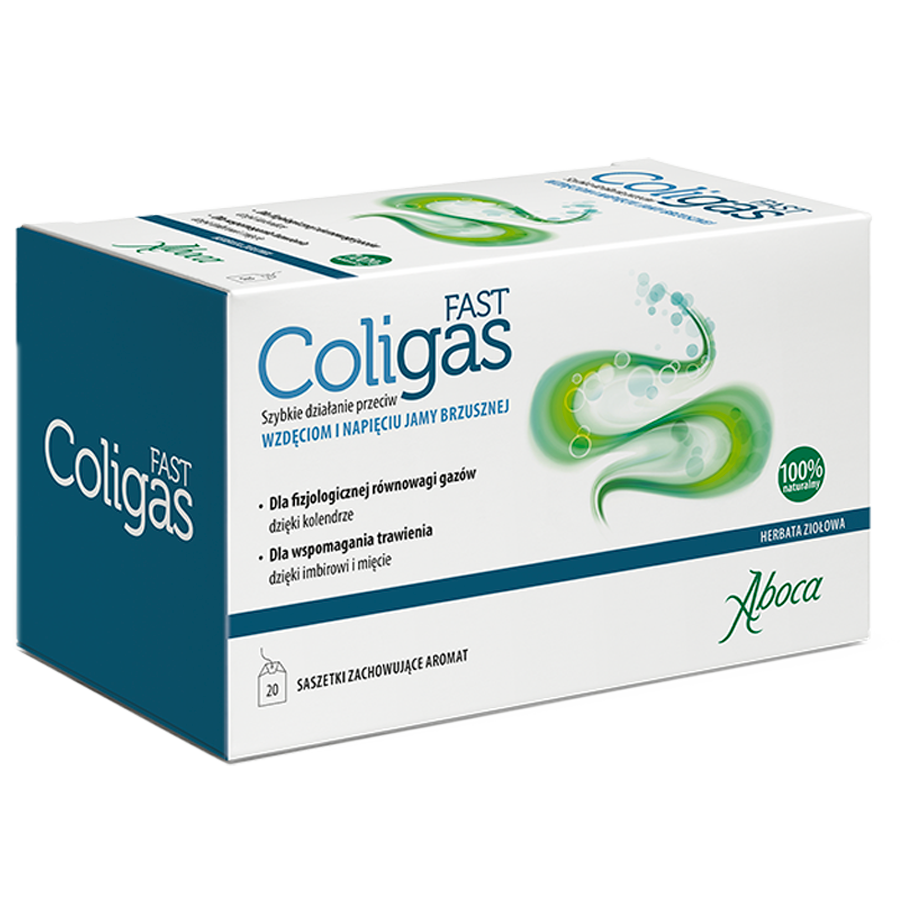 ColiGas Fast Herbata Ziołowa