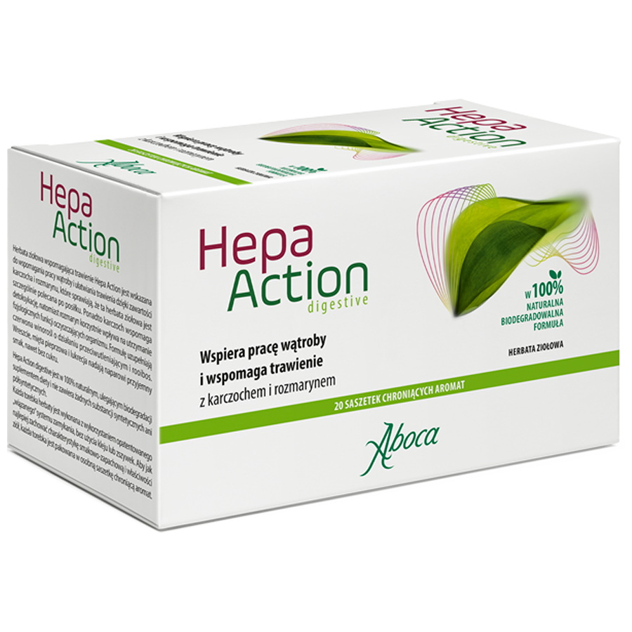 Hepa Action digestive herbata ziołowa