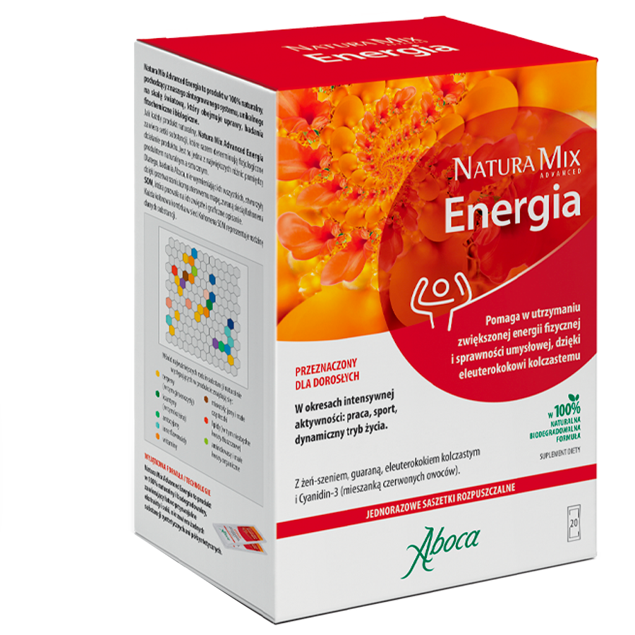 Natura Mix Advanced Energia – Saszetki Rozpuszczalne