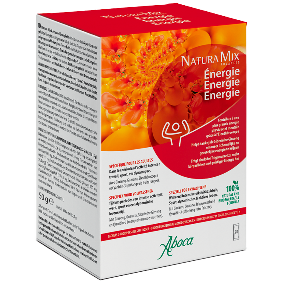 Natura Mix Advanced Energie – Orodispergeerbare zakjes