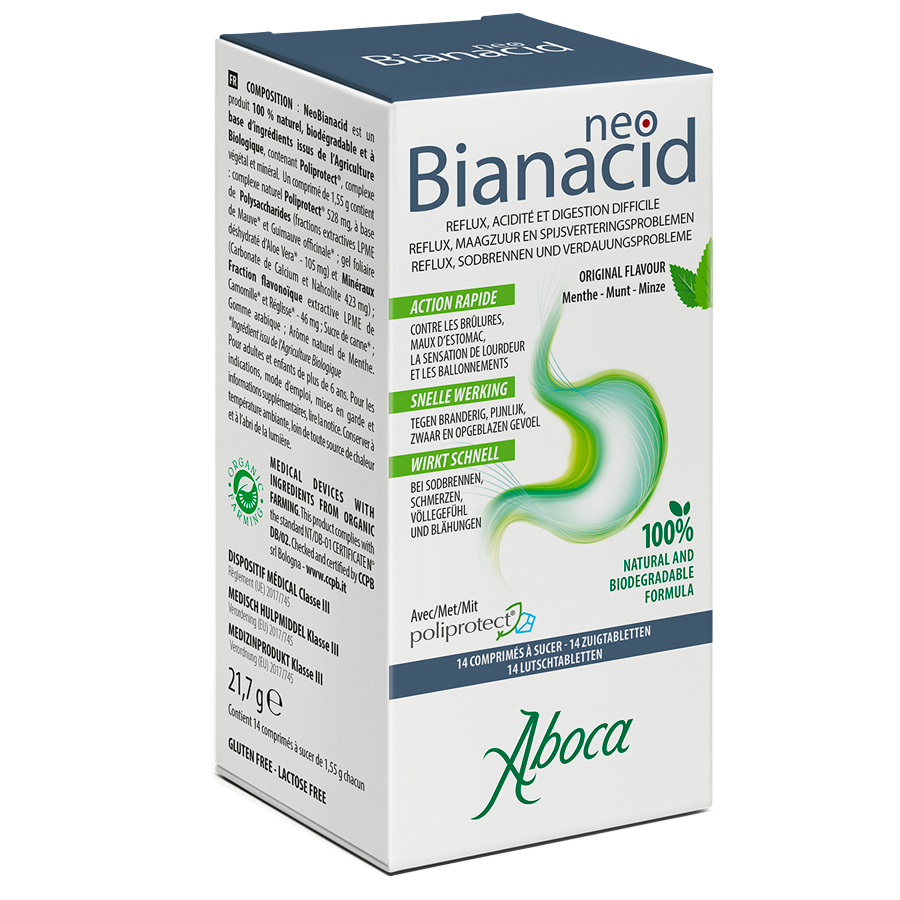 NeoBianacid 14 tabletten | Muntsmaak