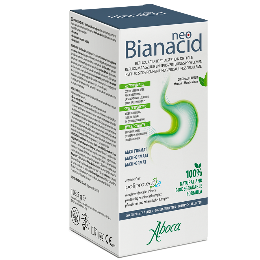 NeoBianacid 70 tabletten | Muntsmaak