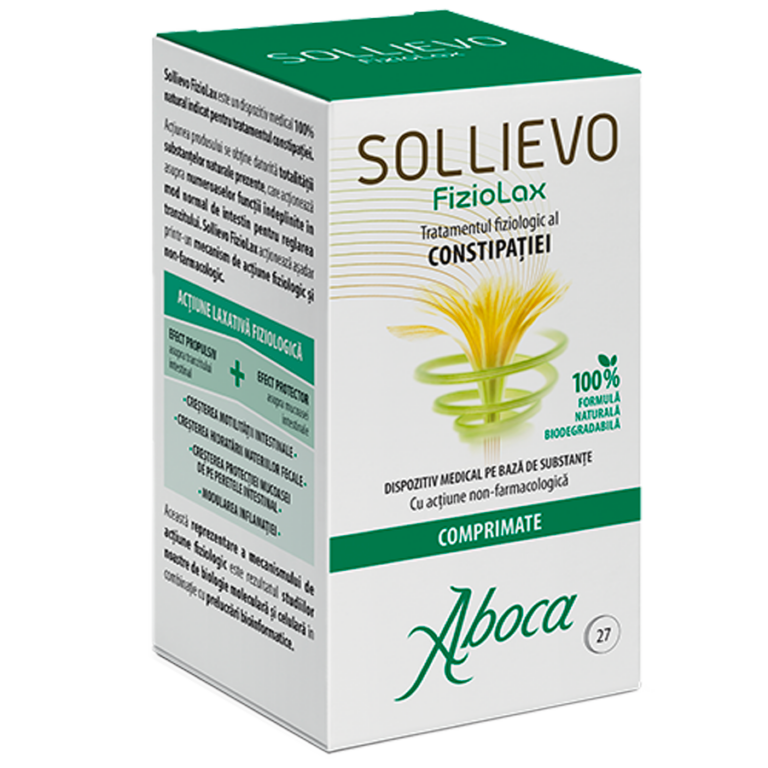 Sollievo FizioLax 27 comprimate - Aboca