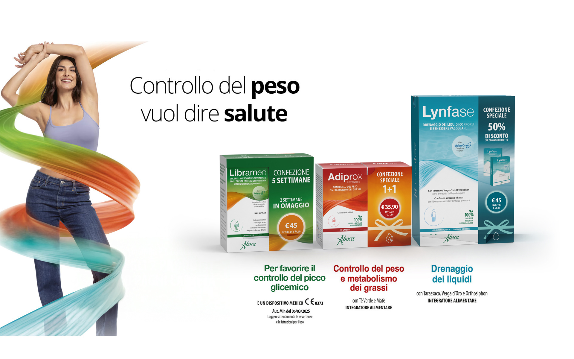 Con l’acquisto di 1 prodotto a tua scelta della linea, ricevi subito uno sconto di 5 €, se ne acquisti 2, di 15€ e se ne acquisti 3 lo sconto è di 25€.