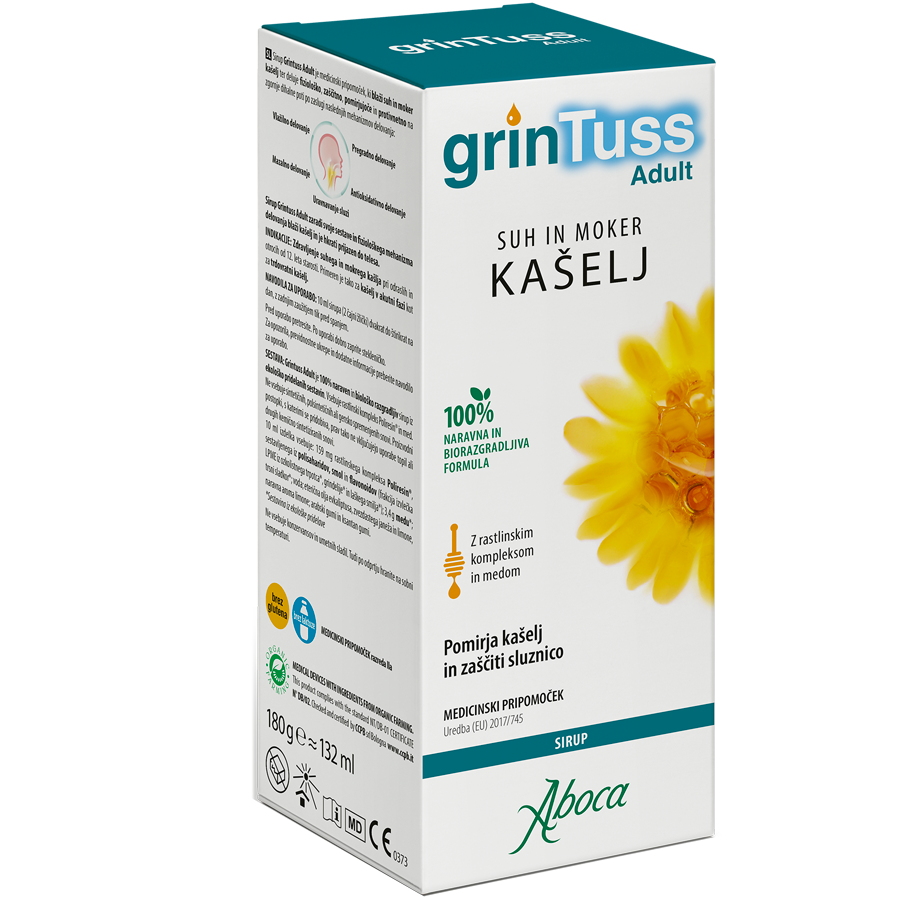 Sirup Grintuss Adult | 128 g