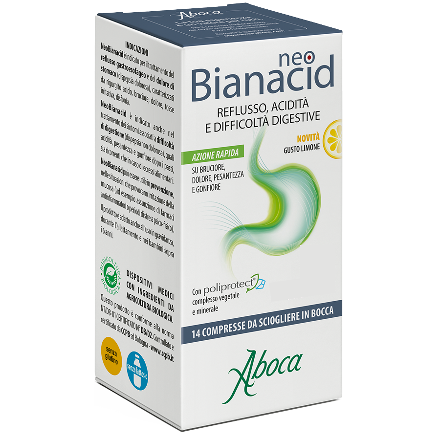 NeoBianacid 14 compresse – Gusto limone