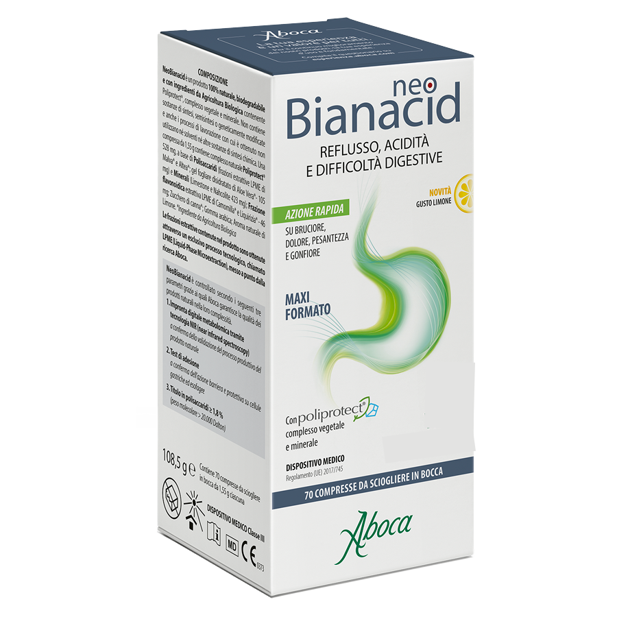NeoBianacid 70 compresse – Gusto limone