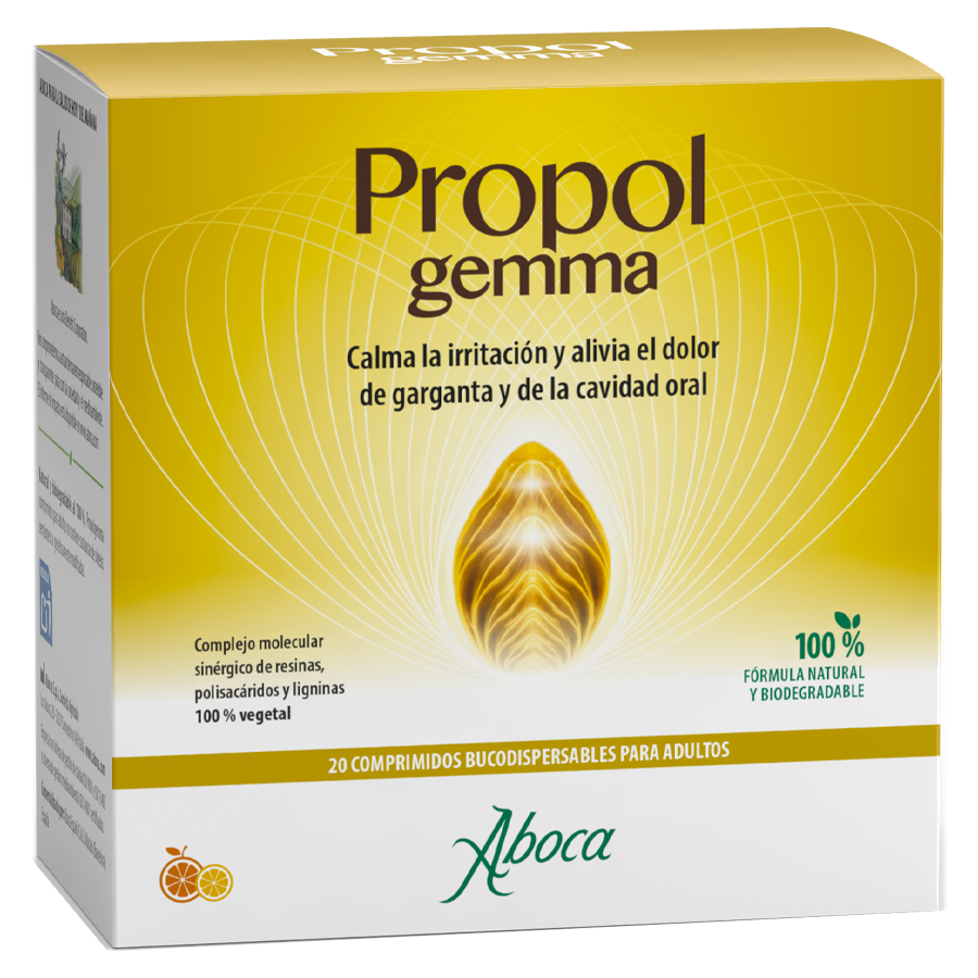 Propolgemma 20 comprimidos bucodispersables para adultos